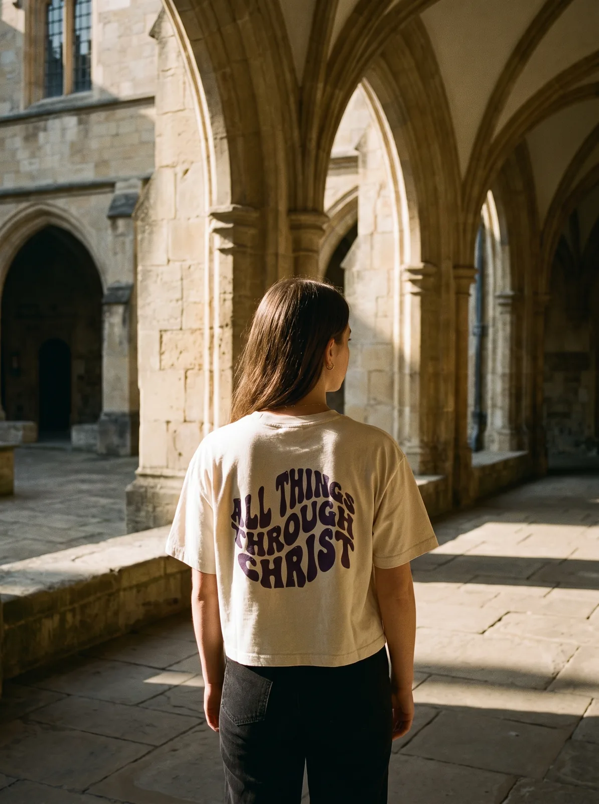 Cream Crop Tee [Cream] campaign