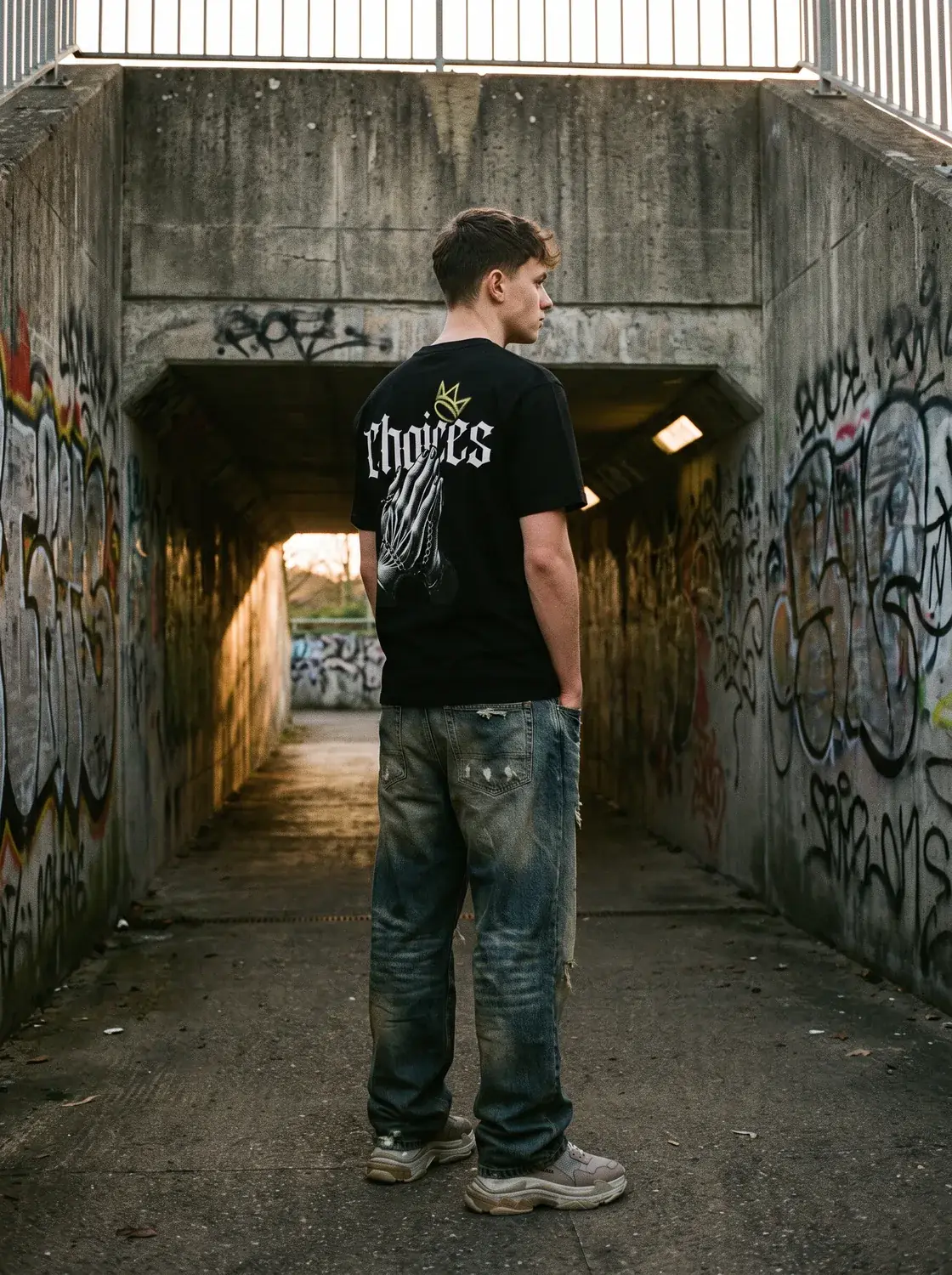 Crowned Choices Tee [Black] campaign