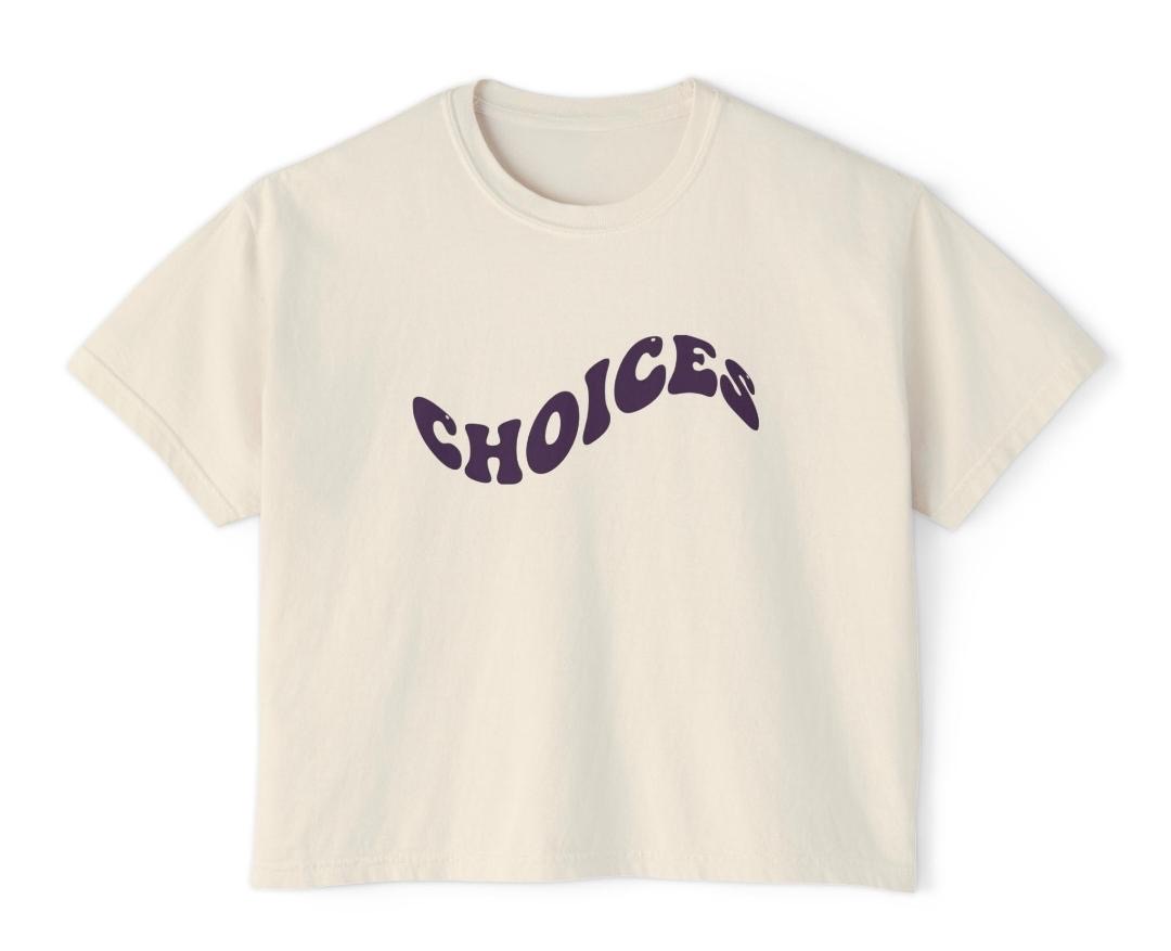 Cream Crop Tee [Cream]