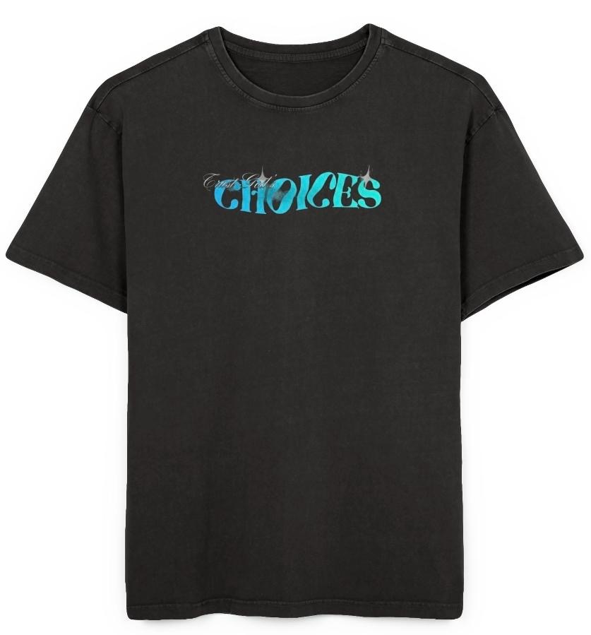 Ocean Tee [Washed Black]