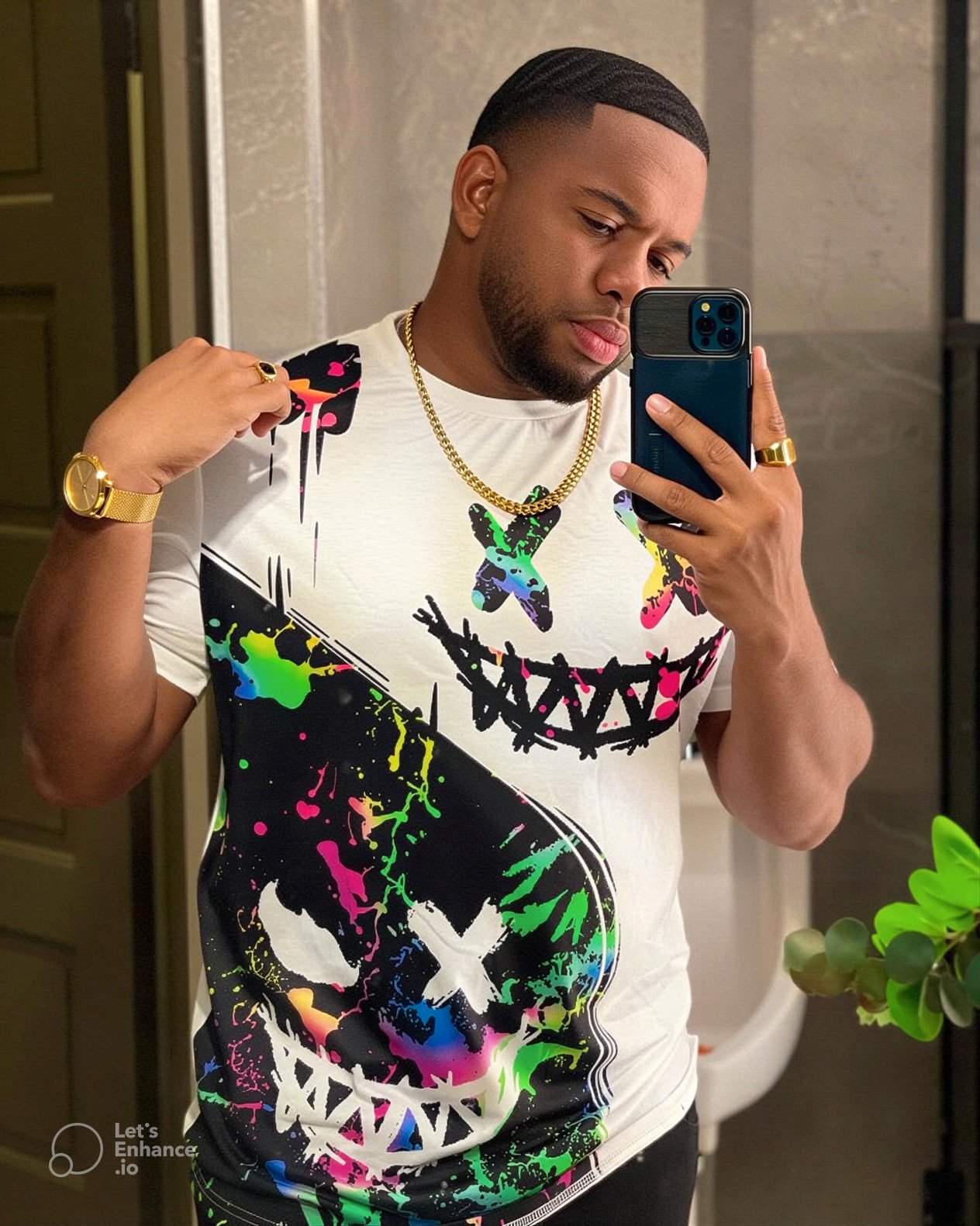 Lyndell Nelson, founder of NELO CUTZ